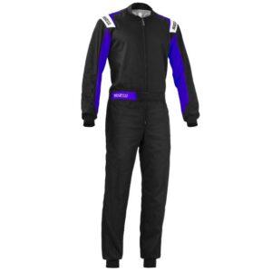 002343 sparco rookie karting suit blue