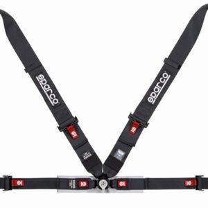 04716m1 sparco 4 point harness black