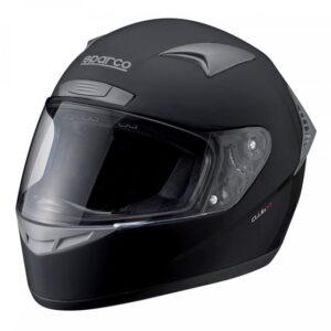 sparco club x1 karting helmet black
