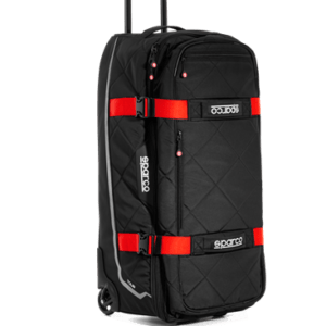 016437 sparco tour travel bag black red