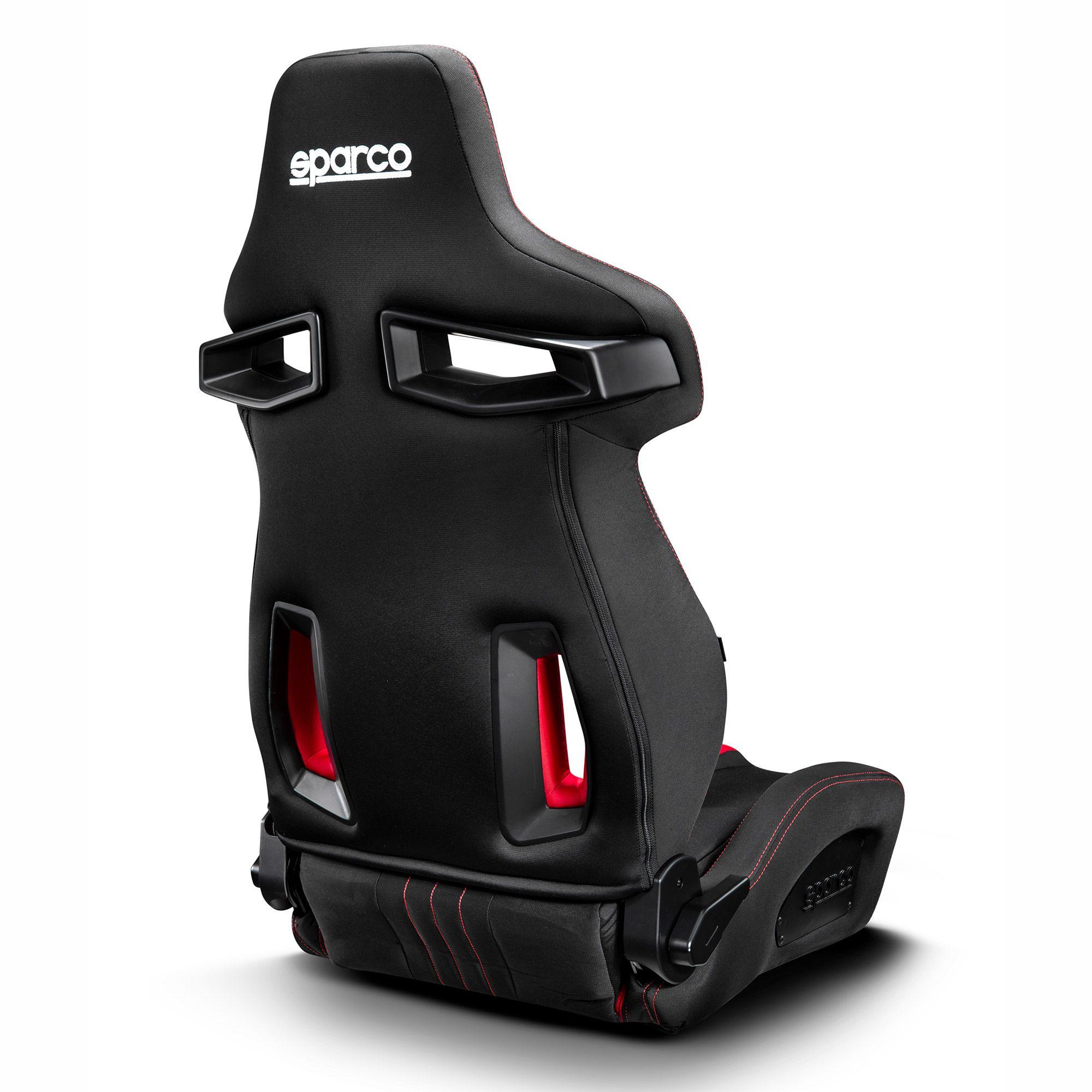 SPARCO 3D Universal Padded Car Seat Back Rest Black