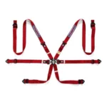 04834HPDMR sparco martini harness red