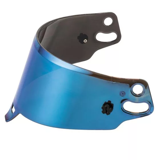 sparco 00314 visor rf helmet blue iridium