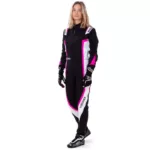 sparco 002341l kerb lady suit black pink 1