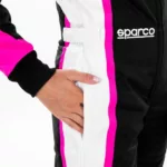 sparco 002341l kerb lady suit black pink 5