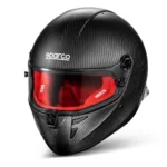 sparco steath rf carbon helmet brh0003b0 red